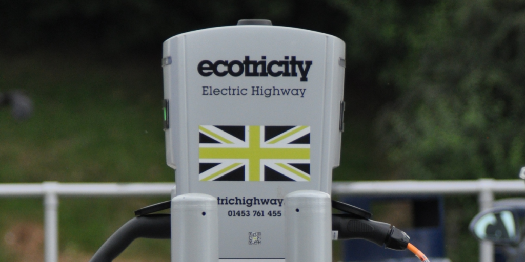 estação de recarga de veículos elétricos
